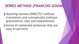 Language teaching methods