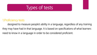  introducing language testing  and assessment