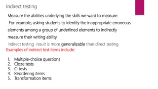  introducing language testing  and assessment