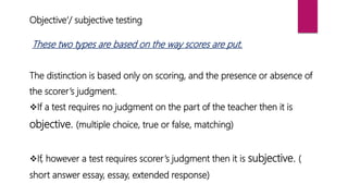  introducing language testing  and assessment
