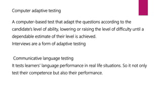  introducing language testing  and assessment