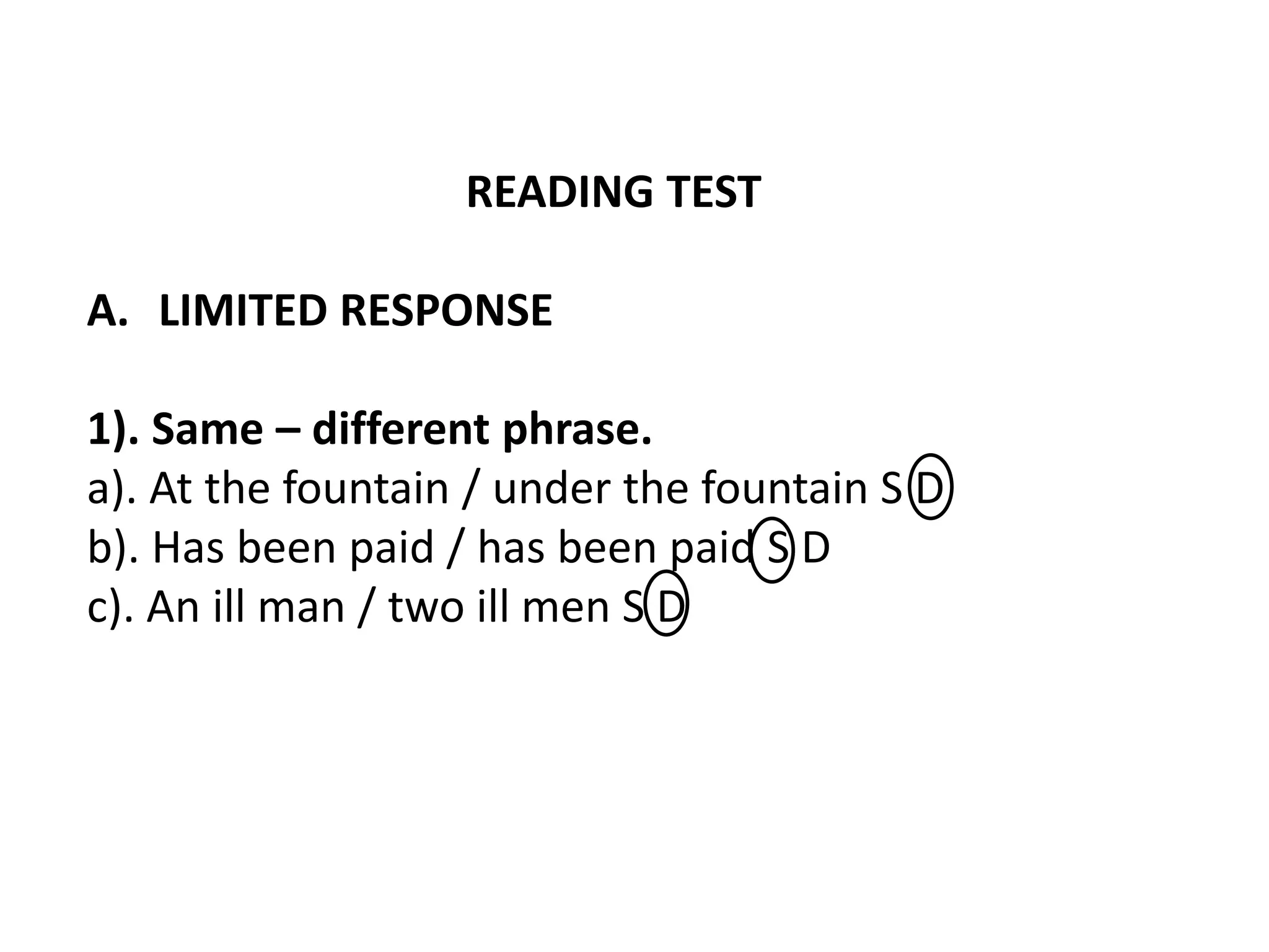 Language testing ppt