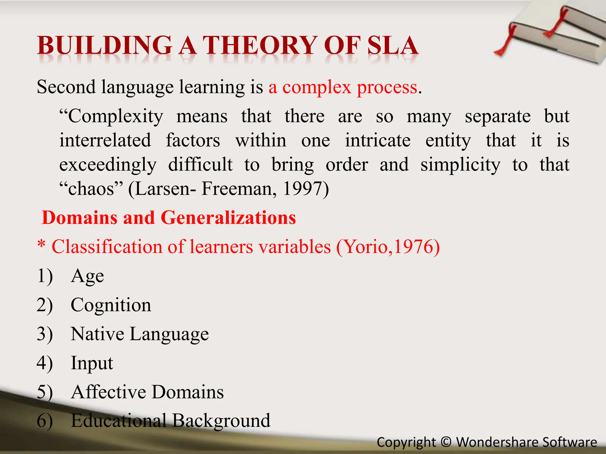 Language Theories based on language development | PPT