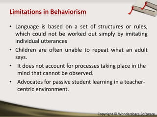 Language Theories based on language development | PPT