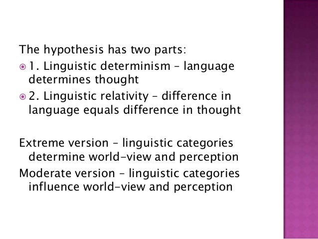 language thought and culture slideshare