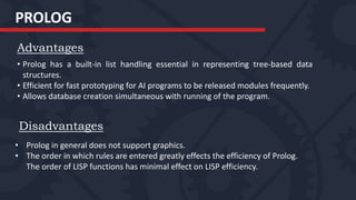 Programming Languages used in AI | PPTX