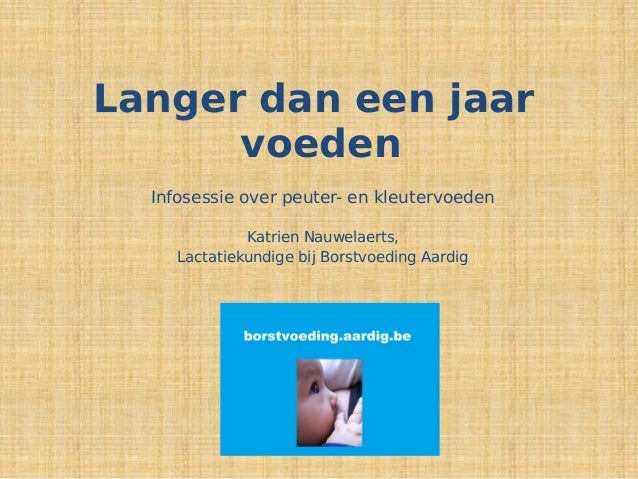 Langer Dan Een Jaar Borstvoeding Geven