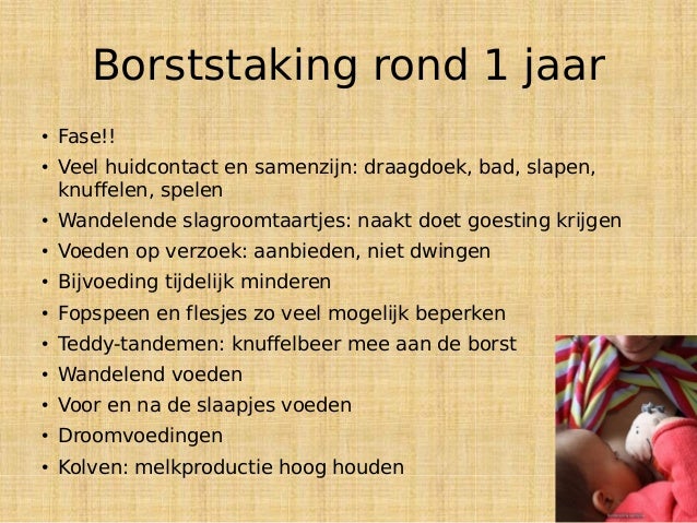 Langer Dan Een Jaar Borstvoeding Geven