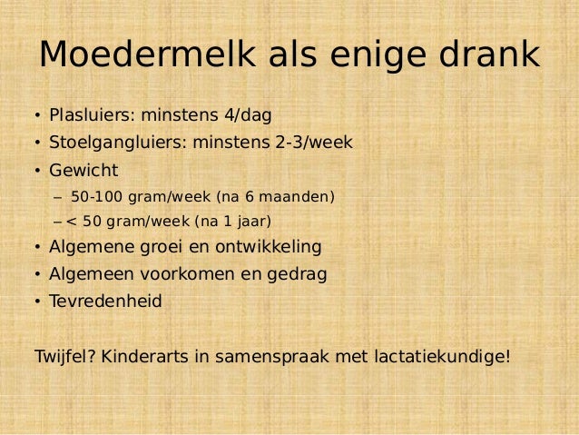 Langer Dan Een Jaar Borstvoeding Geven