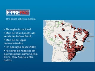 Informações importantes sobre o cadastro
A oficialização de um PDV para venda de créditos é sujeita á uma aprovação.
Exemplos de atividades comerciais dos estabelecimentos:
• Lan houses;
• Loja de games;
• Loja de informática;
• loja de conveniência;
• Papelaria;
• Lanchonete;
• Locadora;
• Restaurantes;
• Cabeleireiros;
• Lojas de roupa;
• Bomboniere;
• Utilidades domésticas;
• Outros estabelecimentos relacionados.
Caso você não possua CNPJ, você pode ser inscrever com o CPF aqui:
https://www.e-prepag.com/solicita-o-de-cadastro-de-ponto-de-venda-por-cpf
 