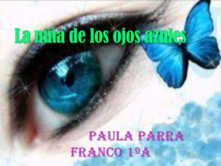 La niña de los ojos azules
