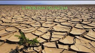 IL PROBLEMA DELL’ACQUA
 