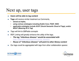 Using Architectures for Semantic Interoperability to Create Journal Clubs for Emergency Response