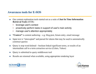 Using Architectures for Semantic Interoperability to Create Journal Clubs for Emergency Response