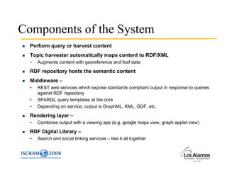Using Architectures for Semantic Interoperability to Create Journal Clubs for Emergency Response