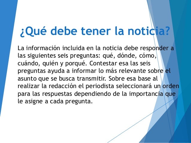 La noticia (tema 6)
