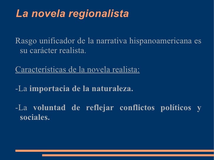 La novela hispanoamericana
