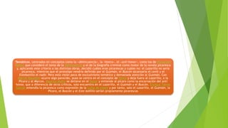 Temáticos, centrados en conceptos como la «delincuencia», la «honra», el «anti honor», como los de Alexander
Parker que consideró el tema de la delincuencia y el de la biografía criminal como motor de la novela picaresca
y, aplicando este criterio a las distintas obras, decidió cuáles eran picarescas y cuáles no: el Lazarillo no sería
picaresca, mientras que el prototipo vendría definido por el Guzmán, el Buscón alcanzaría el cenit y el
Estebanillo el nadir. Pero esta visión peca de exclusivismo temático y demasiada atención al Guzmán. Con
Marcel Bataillon ocurre algo parecido, pues se centra en el concepto de honra y deja fuera al Lazarillo, a la
Pícara y al Marcos. Maurice Molho se detiene en el honor y entiende al pícaro como la encarnación del anti
honor, que a diferencia de otros críticos, solo encuentra en el Lazarillo, el Guzmán y el Buscón. Enrique Tierno
Galván entendía la picaresca como expresión de la lucha de clases y por tanto, solo el Lazarillo, el Guzmán, la
Pícara, el Buscón y el Este bañillo serían propiamente picarescas
 