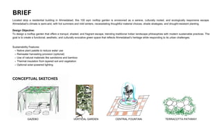 Urban Oasis: Sustainable Rooftop Garden Design in Ahmedabad | PDF