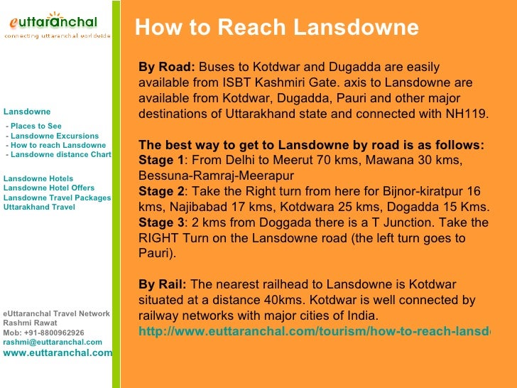 Lansdowne Uttarakhand India Hill Station