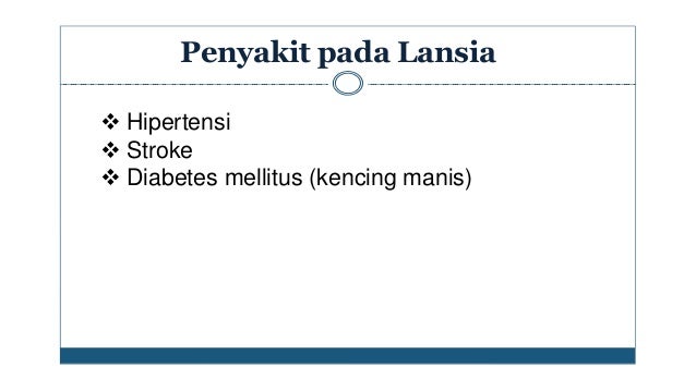 Lansia tangguh dimensi fisik dan dimensi intelektual