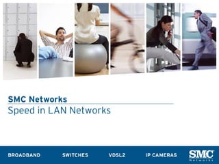 SMC Networks
Speed in LAN Networks
 