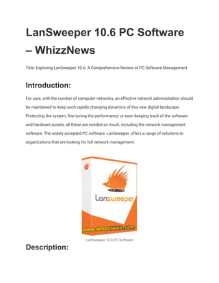 LanSweeper 10.6 PC Software – WhizzNews.pdf