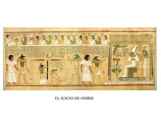 EL JUICIO DE OSIRIS
 