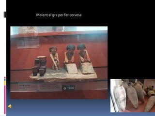 Molent el gra per fercervesa