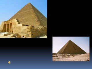 LES PIRAMIDES DE KEOPS, KEFREN, I MICERINOS.