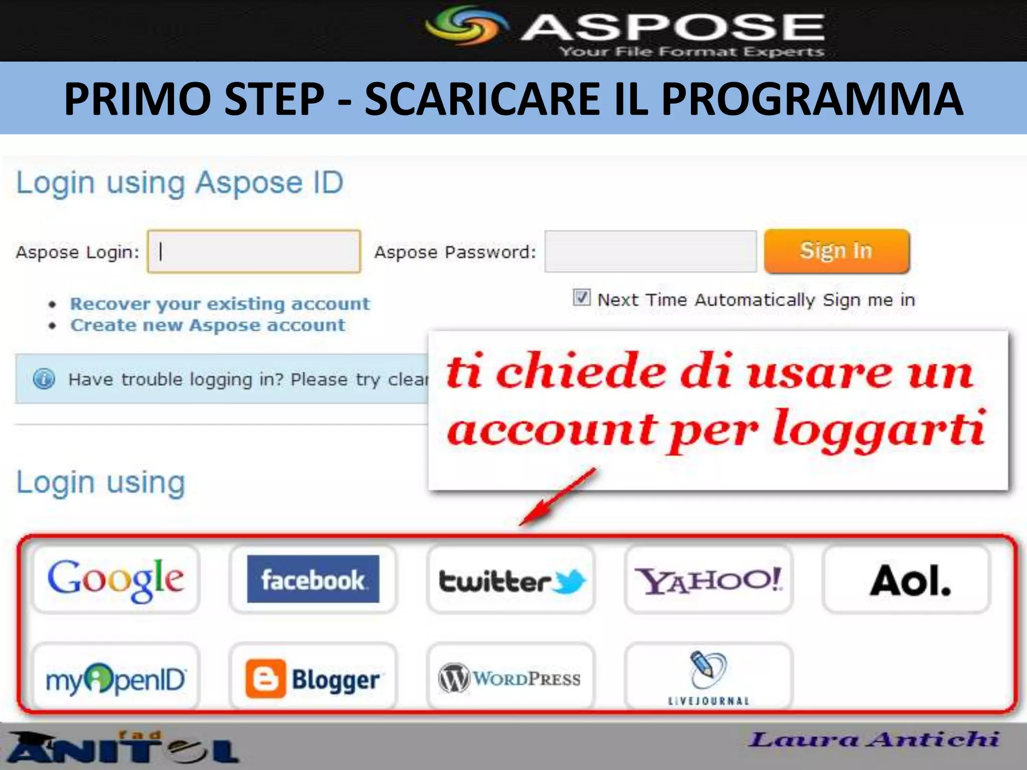 PRIMO STEP - SCARICARE IL PROGRAMMA
 