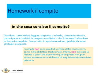 Homework il compito
 
