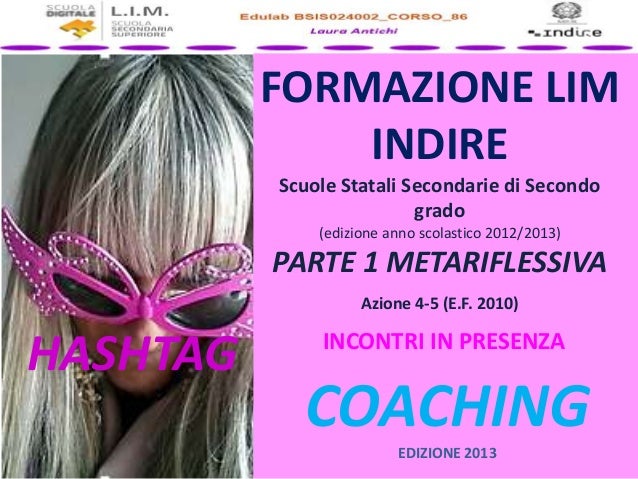 Incontri online coaching