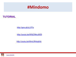 #Mindomo
TUTORIAL
http://youtu.be/WXjCNksJK00
http://youtu.be/WmLRHsqhIIs
http://goo.gl/yLLFFo
 