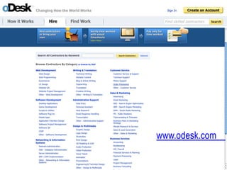 www.odesk.com
 