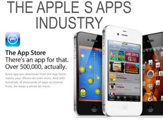 THE APPLE S APPS
    INDUSTRY
 
