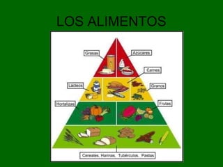 LOS ALIMENTOS
 