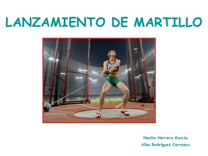 LANZAMIENTO MARTILLO 2º A.