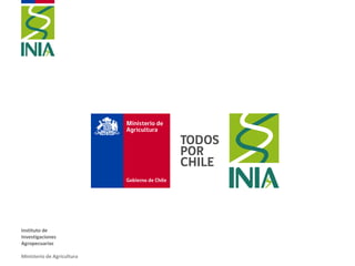 Instituto de
Investigaciones
Agropecuarias
Ministerio de Agricultura
 