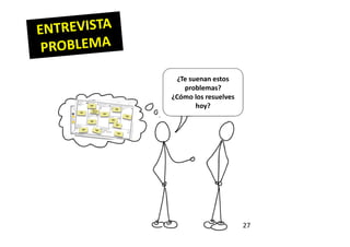 ¿Te suenan estos
problemas?
¿Cómo los resuelves
hoy?
27
 