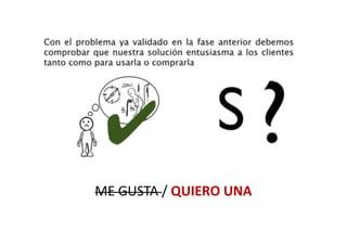 ME GUSTA / QUIERO UNA
 