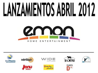 Lanzamientos venta directa abril 2012 savor emon(1)