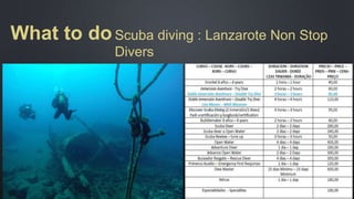 What to doScuba diving : Lanzarote Non Stop
Divers
 