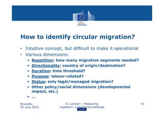 Measuring migration a statistical challenge | PDF
