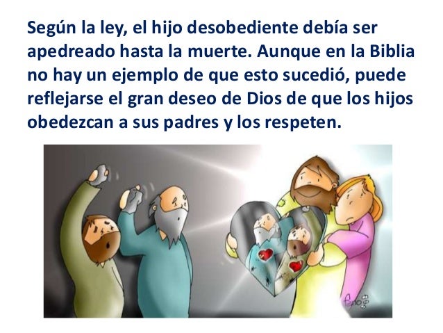 Ejemplos De Hijos Desobedientes En La Biblia