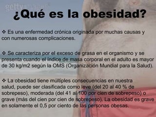 La Obesidad