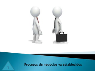 1
Procesos de negocios ya establecidos