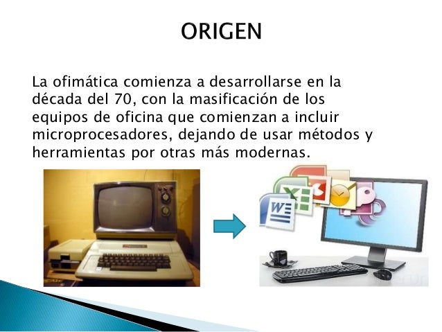 La ofimática