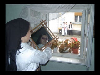 La Oglinda, George Cosbuc ;interpretata si Ilustrata cu fotografii ale elevilor din Moldova Noua, Caras Severin, Romania