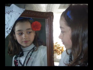 La Oglinda, George Cosbuc ;interpretata si Ilustrata cu fotografii ale elevilor din Moldova Noua, Caras Severin, Romania